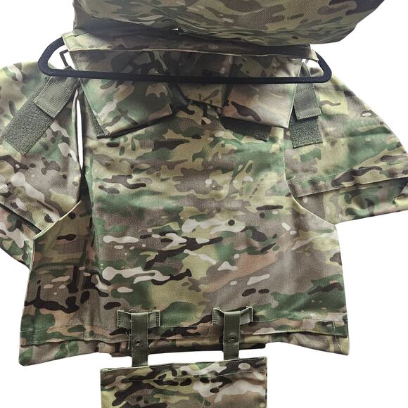 Lightweight Tactical ProtectiveVest Molle Hook Loop Fully Size Adjustable 6 pcs - Picture 5 of 8
